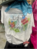 Distressed Tee By A Rare Bird