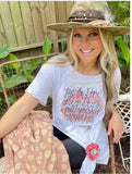 Distressed Tee By A Rare Bird