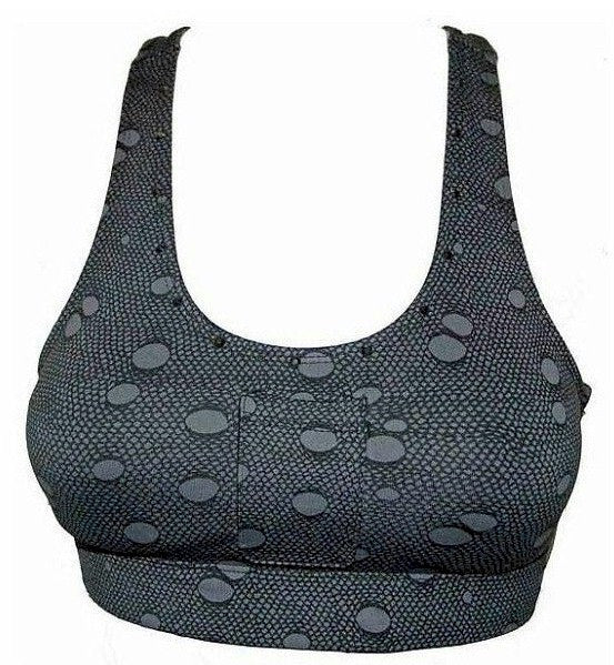 Slash Fishnet Racerback Bra