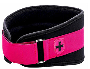 Womens Weight Lifting Belt Black/Pink by Harbinger
