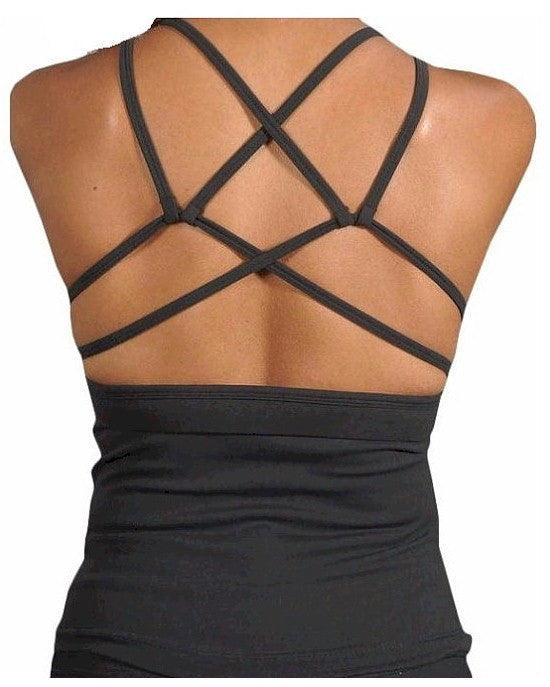 Alina Maze Back Tank Top by Perfection Activewear