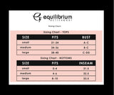 The Malia Flower Legging by Equilibrium Activewear Style EQ-L761