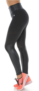 Anie Leather Look Legging Tera Leggings by Protokolo