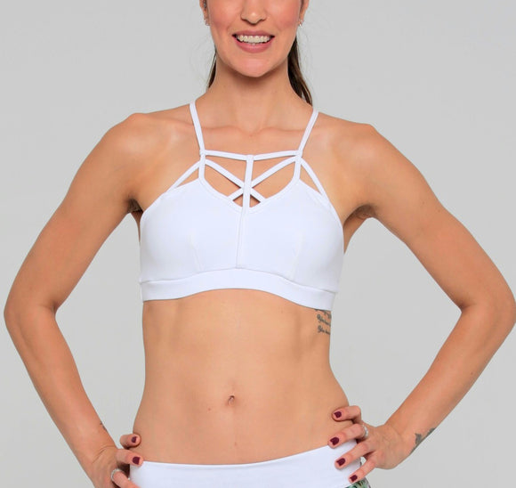 Maze Front Bra Top