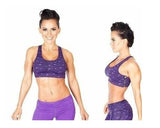 Slash Fishnet Racerback Bra