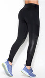 A Black Chanal Legging by Protokolo