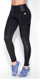A Black Chanal Legging by Protokolo