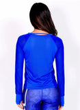 The Virginia Vero Long Sleeve Mesh Top