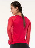 The Virginia Vero Long Sleeve Mesh Top