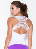 The Sallie Crochet Detail Tank